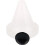 Automatic Fish Feeder Cone Shape Aquarium Worm Dispenser with Secure Suction Cup 7cm White 4
