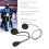 M5H 250mAh schwarzes Helm-Bluetooth-Headset 20-30m 4