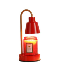 Stable Iron Base Candle Warmer Lamp for Wax Melting, Dimmable Candle Melter with Adjustable Switch, Light Source Heat for Aromatherapy Scent Release,