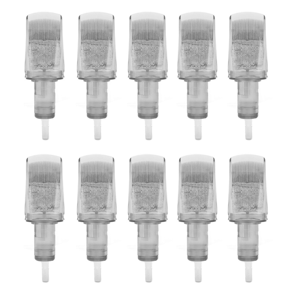 Tattoo Cartridge Needles for Permanent Makeup, Safety Tattoo Cartridges Sterile Pack Single-Use Disposable Material, 0.35mm Flat Blade Shader Tips