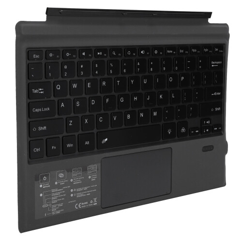 Μαγνητικό πληκτρολόγιο για Surface Pro7, Trackpad ακριβείας, επαναφορτιζόμενη μπαταρία, 2