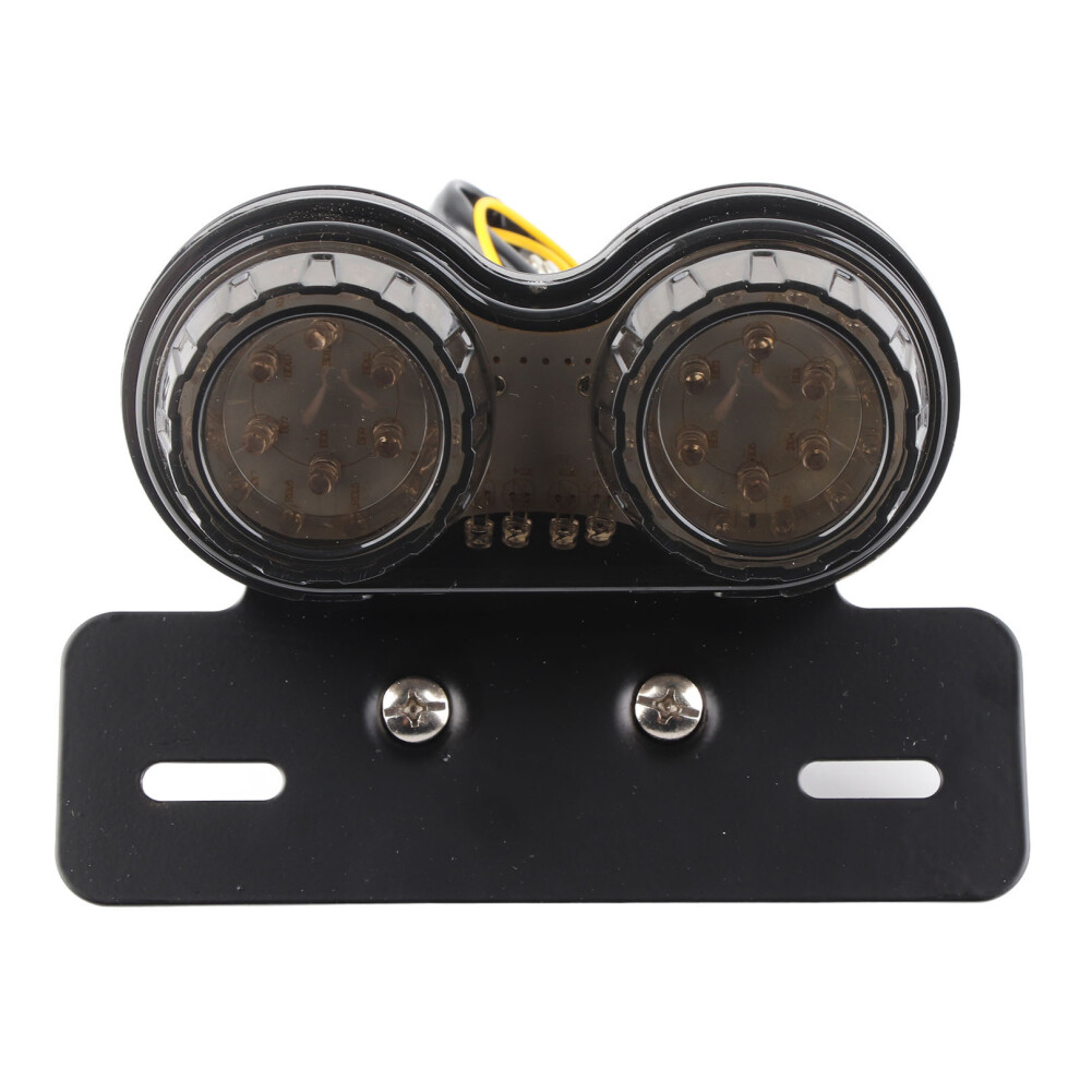 Integrated Design Motorcycle Led Tail Universal Fit Led Brake Stop With License Plate And Turn Signals Bright Safety For Harley Light 9358999884936