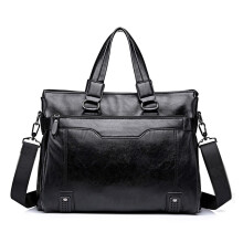 Men's Briefcase Laptop Bag For Office And Travel, Crossbody Bag, 39cm, QuickAccess Pockets