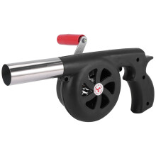 Hand Cranked BBQ Fan, Compact Portable Grill Air Blower, Outdoor Camping Barbecue Accessory