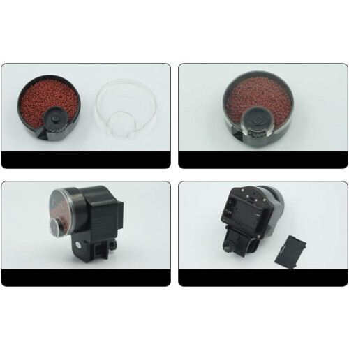 Automatic Fish Feeder with Timer, Manual or Auto Mode, for Aquarium or Pond Vacation Feeding 2