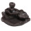 Purple Sand Backflow Incense Holder Waterfall Meditation Decor 2