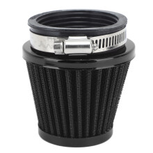 Universal 50mm Heavy Calibre Black Air Induction Filter for Off-Road Motorcycle ATV