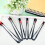 6Pcs Tweezers with Rubber Tips Set Soft PVC Coated 6