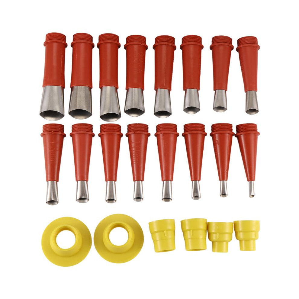 22Pcs Stainless Steel Caulk Nozzle Applicator Caulking Finisher Glue Silicone Sealant Finishing Tool Kitchen Bathroom 6032421996529