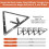 6PCS Magic  Rack Holder Sheet Billiards Triangle Cue Accessories for Magic  Rack 8, 9, and 10 6