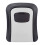 Wall Mount Key Lock Box 4 Digit Password Code Security Lock for Home Office Key Safe Secret Storage Box Organizer 3