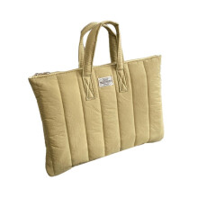 Casual Simple Pure Color Laptop Handbag Outdoor Office Travel Study Tablet PC Storage Bag for 15.6 Inch Laptop A