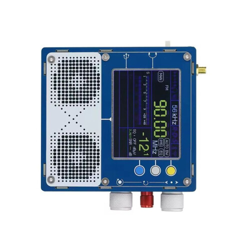 TEF6686 Rádio DSP de 3,2 Polegadas Rádio FM de Banda Completa DSP FM/AM  5.0 LNA Receptor Altamente Sensível 1