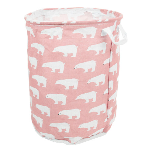 Multi Purpose Laundry Hamper, Foldable Toy Storage Bin With Waterproof Coating Canvas Material Suitable For Various Locations Including Dormitory 2