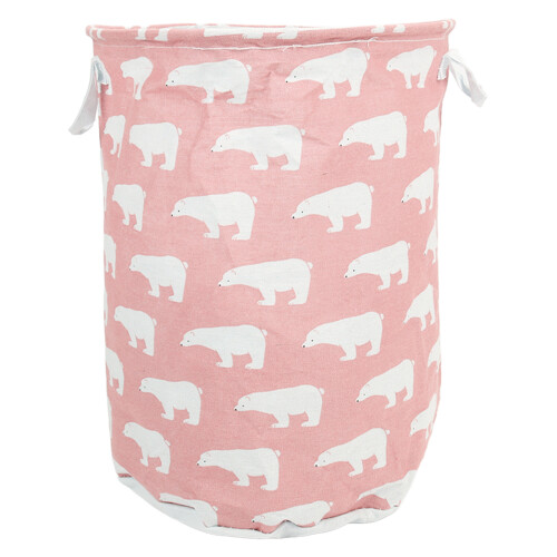 Multi Purpose Laundry Hamper, Foldable Toy Storage Bin With Waterproof Coating Canvas Material Suitable For Various Locations Including Dormitory