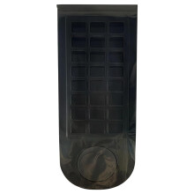 Aquarium Fish Feeder with Seaweed Clip, Strong Suction and Adjustable Mount for Saltwater Tanks