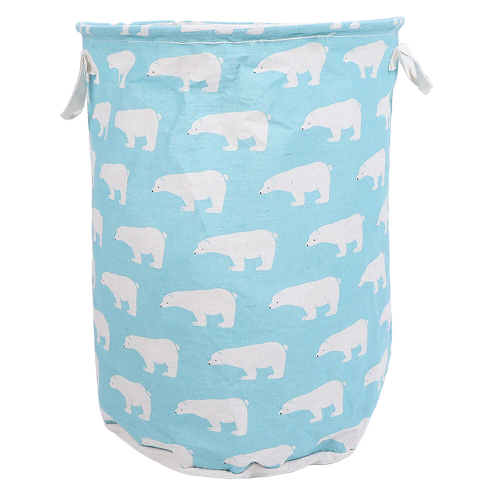 Multi Purpose Laundry Hamper, Foldable Toy Storage Bin With Waterproof Coating Canvas Material Suitable For Various Locations Including Dormitory Apa
