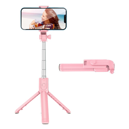 Επεκτεινόμενο Selfie Stick για κινητό τηλέφωνο, φορητό τρίποδο με περιστροφή 360 και 2
