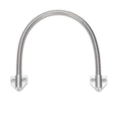 Door Security Conduit Power Transfer Armored Loop Stainless Steel Wire Protector Flexible Gooseneck Anti Corrosion Exposed Mounting Easy Installation