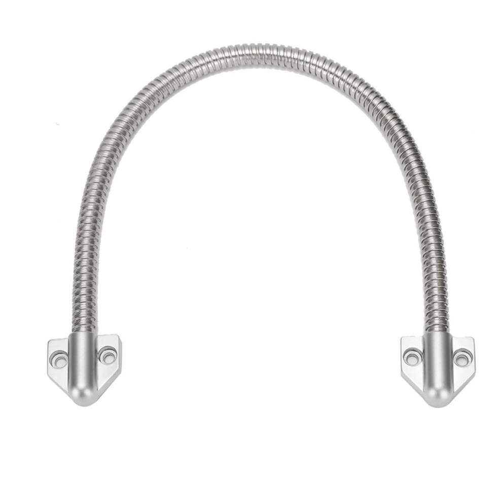 Door Security Conduit Power Transfer Armored Loop Stainless Steel Wire Protector Flexible Gooseneck Anti Corrosion Exposed Mounting Easy Installation 9448196684023