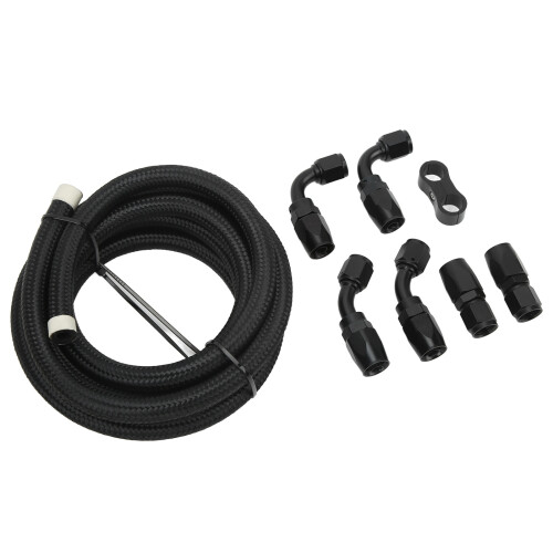 Κιτ σωλήνων καυσίμου PTFE για EFI E85Injection, νάιλον πλεγμένος σωλήνας καυσίμου από