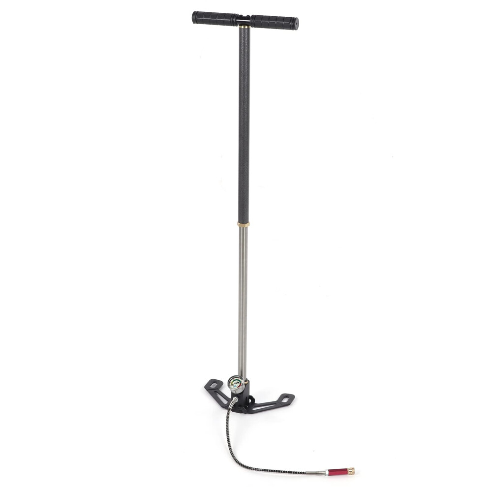 06000Psi Hand Pump, 3Stage Pressure Tungsten Steel Pump For Pcp Airguns, Cars And Inflatables 9382693452726