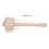 Small Woodworking Mallet - High Hardness for Professional Carpentry 6