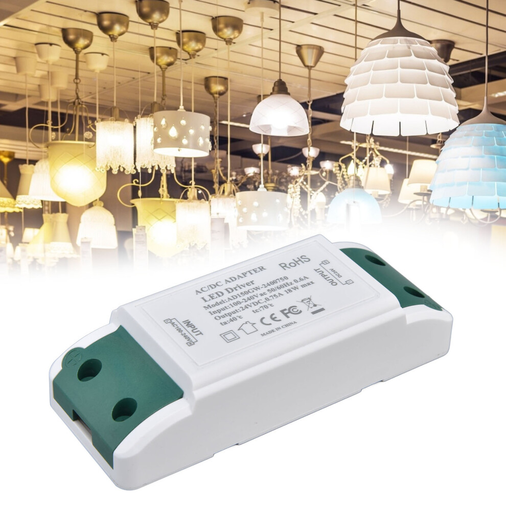 24V 0.75A 18W Led Driver Dc Constant Current Transformer For Led Strip Lights 6901376559762