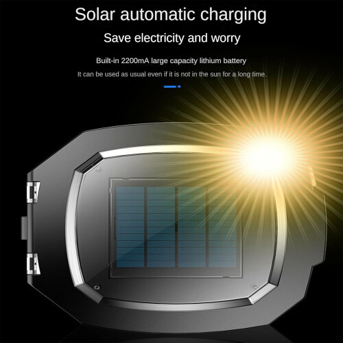 Solar Fish Feeder 6L Large Capacity Solar Powered Automatic Pond Feeder with Waterproof Design 1
