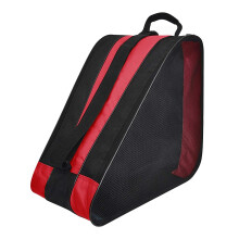 Inline Skate Bag, Roller Skate Storage, Skating Tote Backpack, Portable Carry Bag For Skates, Unisex, Red