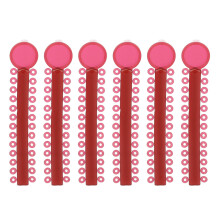 40 Fialette di Elastomeric Ligature Ortodontiche per Faccette, Gomma ad Alta Resistenza