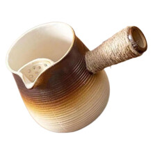 Clay Tea Kettle For Outdoor Brewing, Small Camping Teapot, Compact For Home Use, Retains Natural Flavors