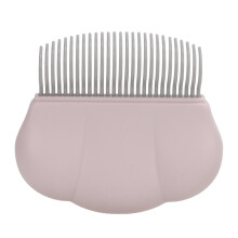 Pet Hair Removal Tool Massaging Shell Comb for Cat Dog, Deshedding Brush Grooming Supplies Gentle Fur Detangling with Ergonomic Design for Home Use