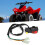 On Off Kill Start Switch for Pit Dirt Bike, Handlebar Control Switch with Plug and Play Design, Universal Handlebar Design Compatible with 50cc 110cc 4