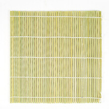 Bamboo Sushi Rolling Mat Natural Bamboo Eco Conscious Sushi Roll Maker Sturdy Japanese Style Reusable Sushi Making Tool for Beginners and Enthusiasts