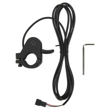 Universele gashendel voor elektrische scooters, hoogwaardige afwerking, robuuste ABS-metalen constructie, breed spanningsbereik (12V-72V), eenvoudig
