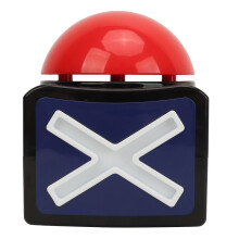 Trivia Quiz Got Talent Buzzer Button With Light And Sound, Game Show Buzzers For Family Feud Games, Buzz Loudly Fun Game Show Props For Parties