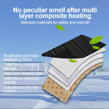 Cuscino riscaldato per sedile Smart Temp 47x47cm 2Temp