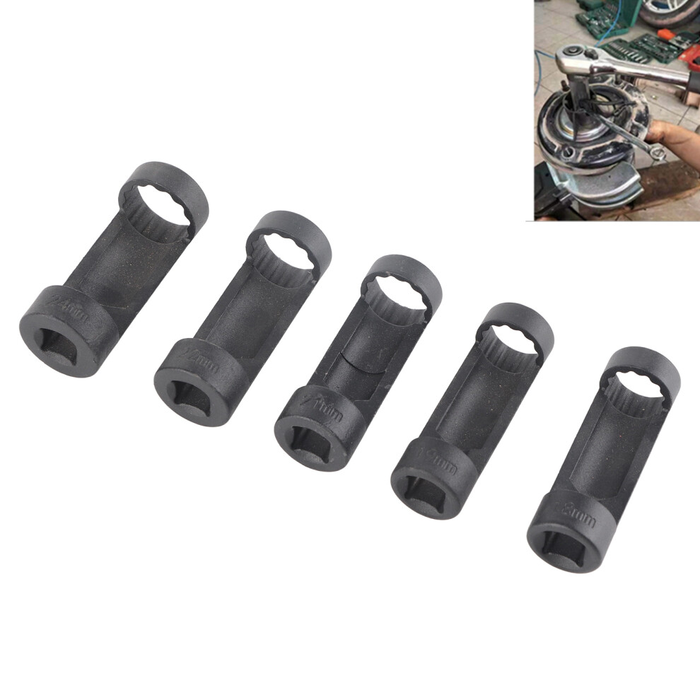 5Pcs Chrome Vanadium Strut Nut Socket Set 18-24Mm For Car Repair 8071376565341