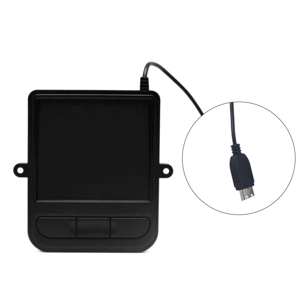 Usb Touchpad And Industrial Trackball With Accuracy Control, Ergonomic Design For Laptop/Desktop 9382693455970