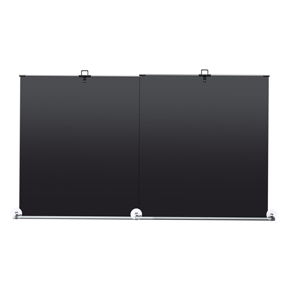 Retractable Windshield Sun Shade Blocks 99% Uv Rays Adjustable Front Window Sun Shade For Sedan 9347817678444