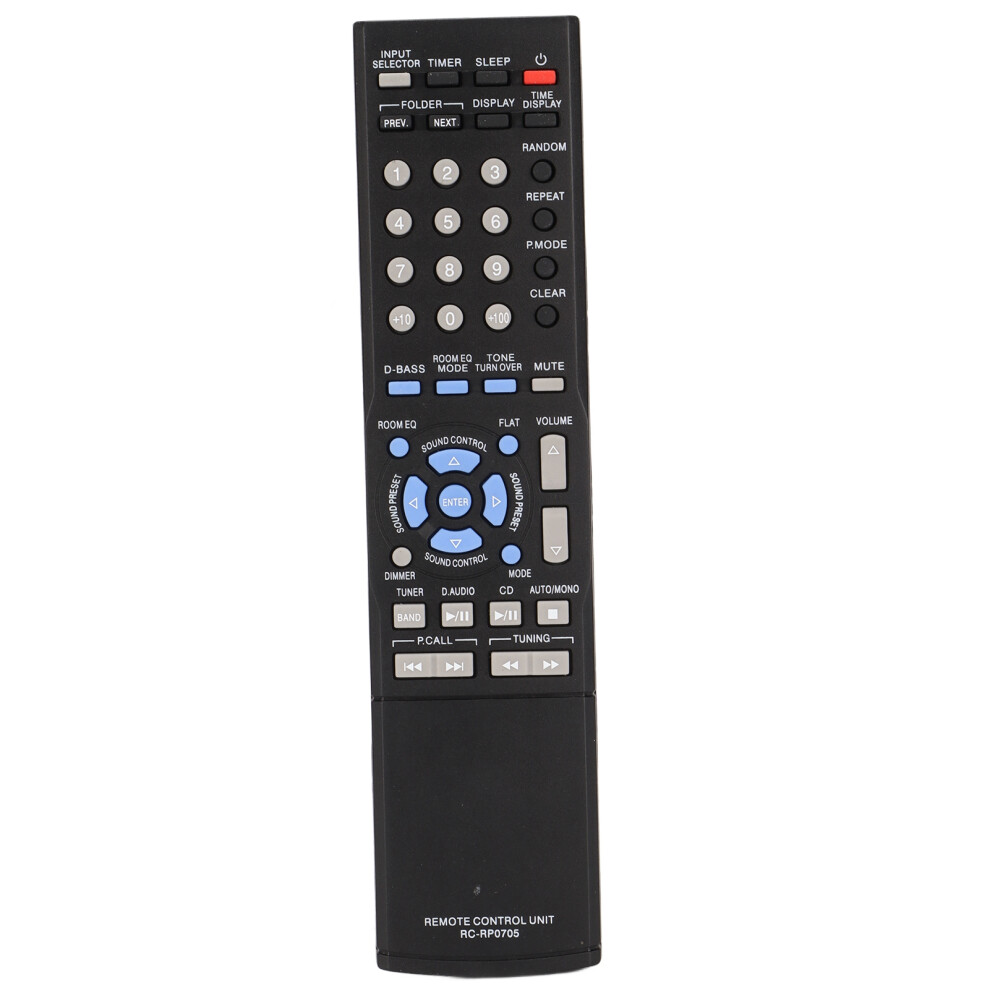 Remote Control For Av Receiver Systems Compatible With Pioneer And Kenwood Models Featuring Cup Pull Design And Base Diameter Support Durable Abs 9482828851865