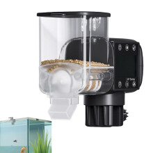 Automatic Fish Feeder with Timer, Battery Operated Aquarium Dispenser, MoistureResistant Seal