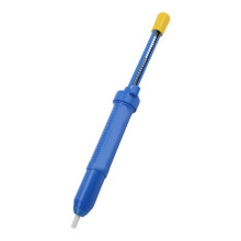Manueller Entlötpumpe für Elektronik, ABS-Material, blauer Lack