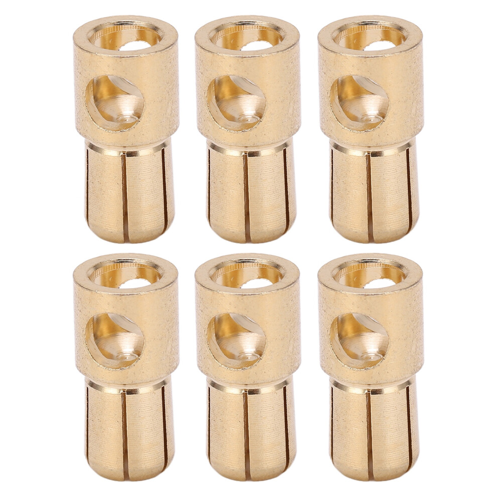 10 Pc 6Mm Gold Plated Banana Plug Male Connectors For Rc Battery Esc Motor 8761382344114