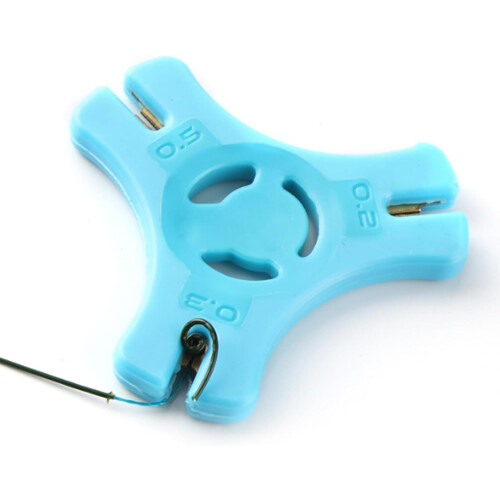 Fishing Line Stripper Tool with Coating Removal Cutter for Hooklink Wire and Angling Rig Preparation 2