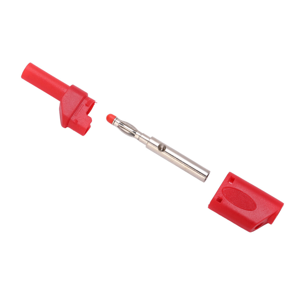 10Pcs 22.160 4Mm Insulated Banana Plugs With Housing For Electronic Assembly 7891376569719