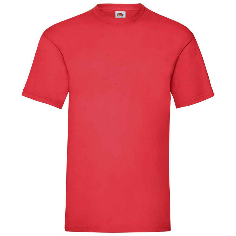 Fruit Of The Loom (Xxl, ) Mens Valueweight T-Shirt Red