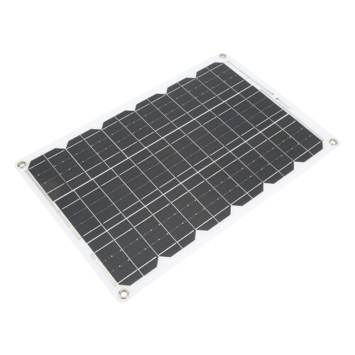 Monocrystalline Solar Panel 18W 18V, High Conversion Rate, Waterproof And Rustproof, Angle Adjustable Bracket, Smart Charge Controller Included 1