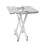 Heavy Duty Support Folding Table For Outdoor Activities, Rust Resistant Durable Table, Multi Use Compact Design, Easy To Fold And Store Lightweight 4